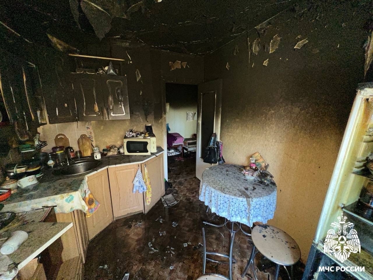 В Кузнецке на улице Белинского из-за пожара эвакуировали 20 человек