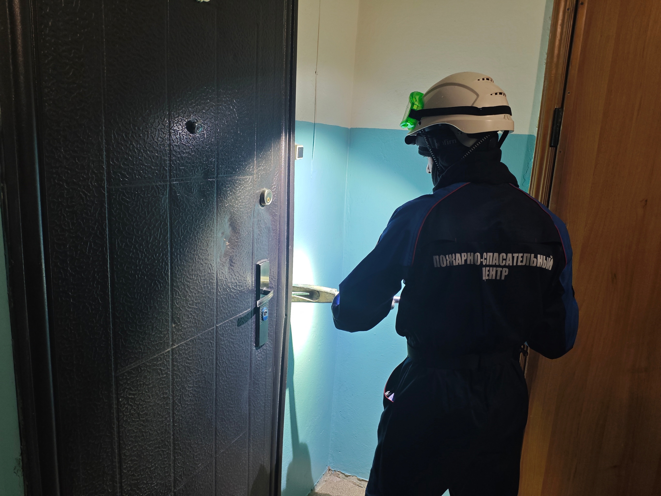 Спасатели помогли полиции и медикам попасть в квартиру пожилой пензячки на Бийской