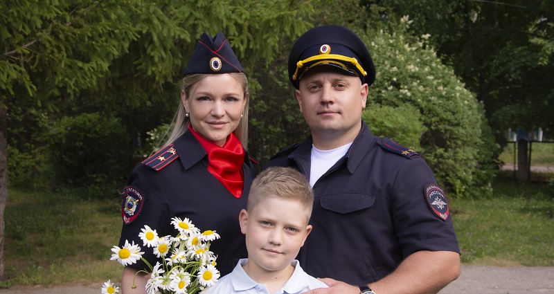 "Наша семья — наша крепость": история любви полицейских Игнатьевых