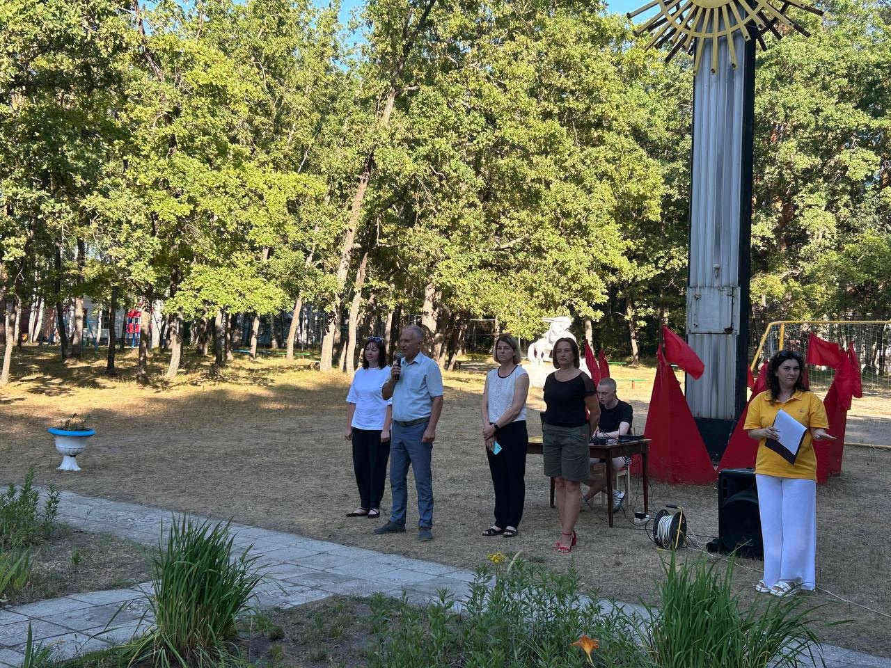 В Кузнецком лагере Луч открыли вторую смену