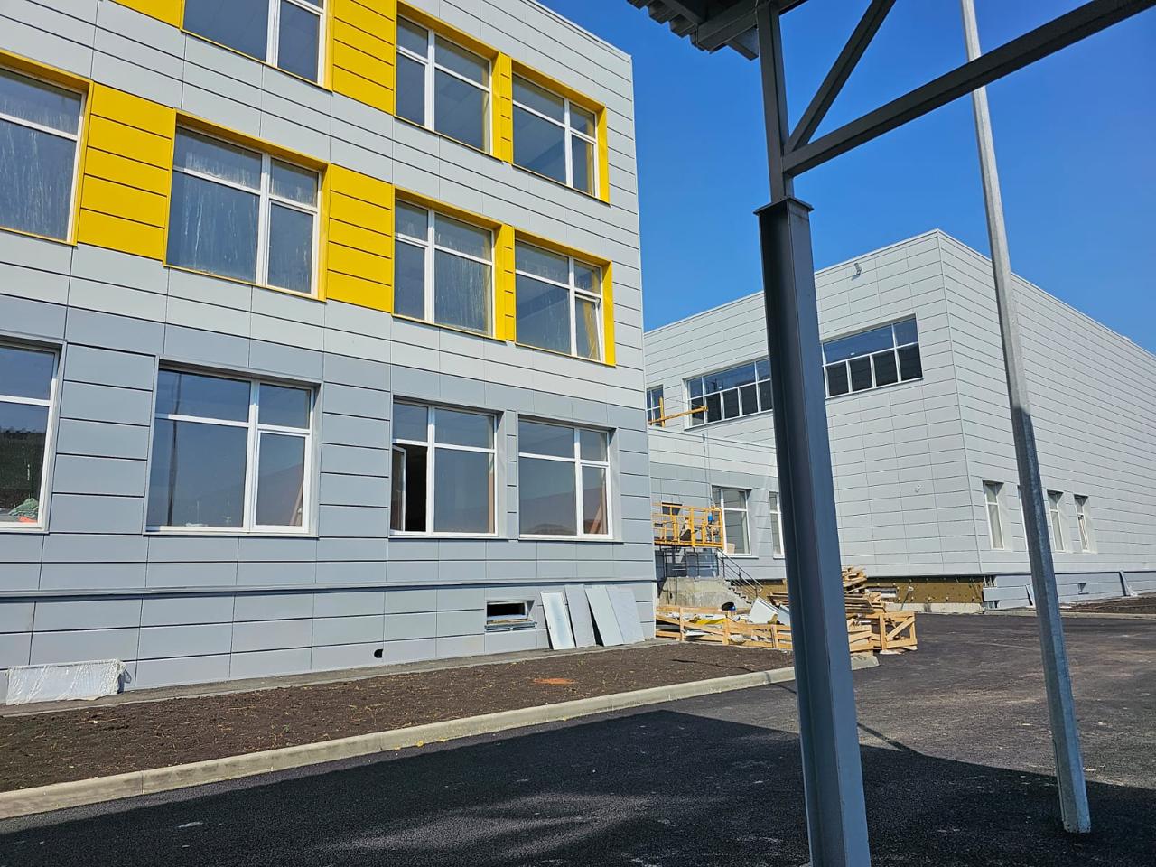 Школу на 550 мест в Бессоновке сдать в эксплуатацию планируется до 20 июля