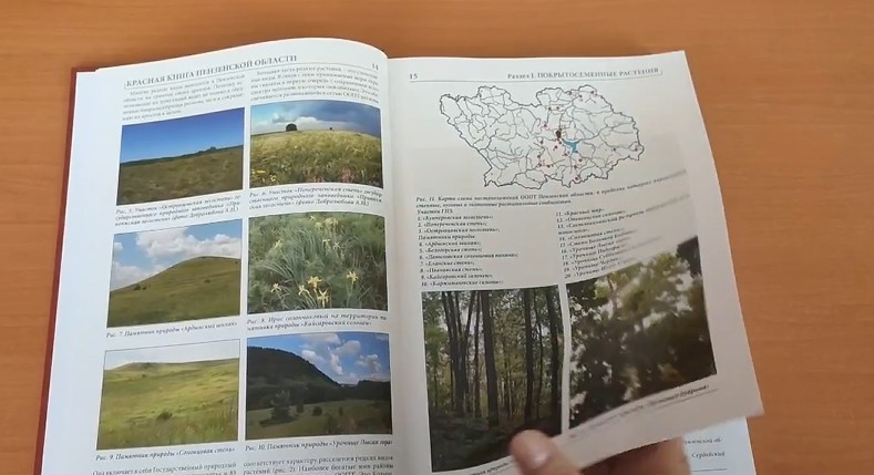 В Пензенской области переиздали Красную книгу