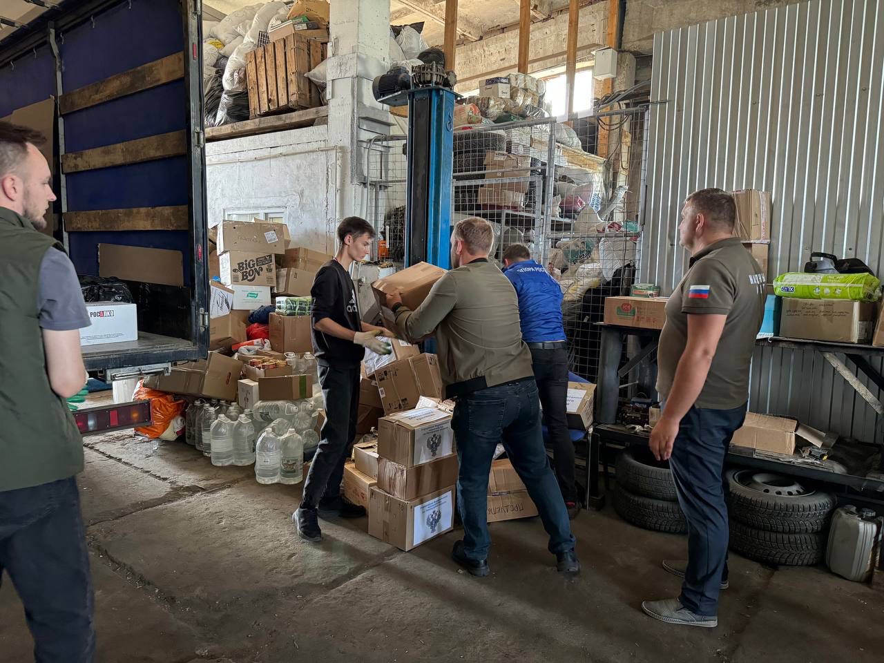 В День флага пензенская «ОПОРА РОССИИ» отправила в Курск гуманитарную помощь