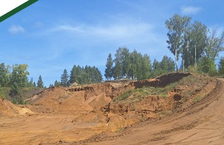 Нелегальная добыча песка обнаружена в Лунинском районе