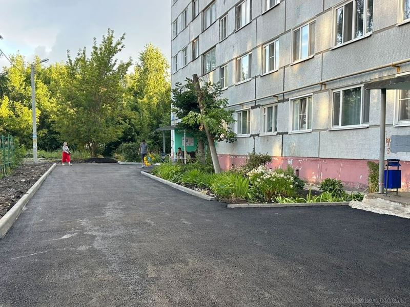 В Пензе благоусроили 117 дворов по программе Мой двор
