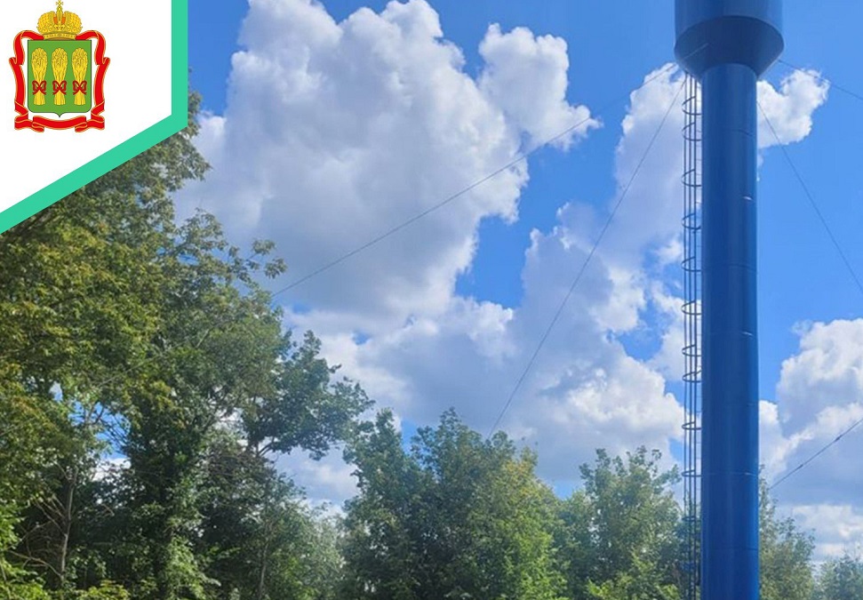 В Земетчинском районе построили водозаборный узел за 20 млн рублей