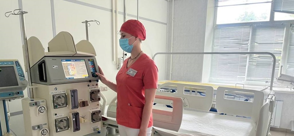 В пензенской больнице Бурденко появился аппарат для детоксикации крови