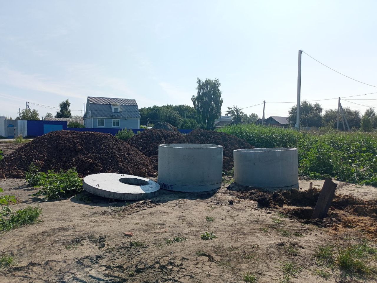 В сердобском Сазанье завершили бурение артезианской скважины