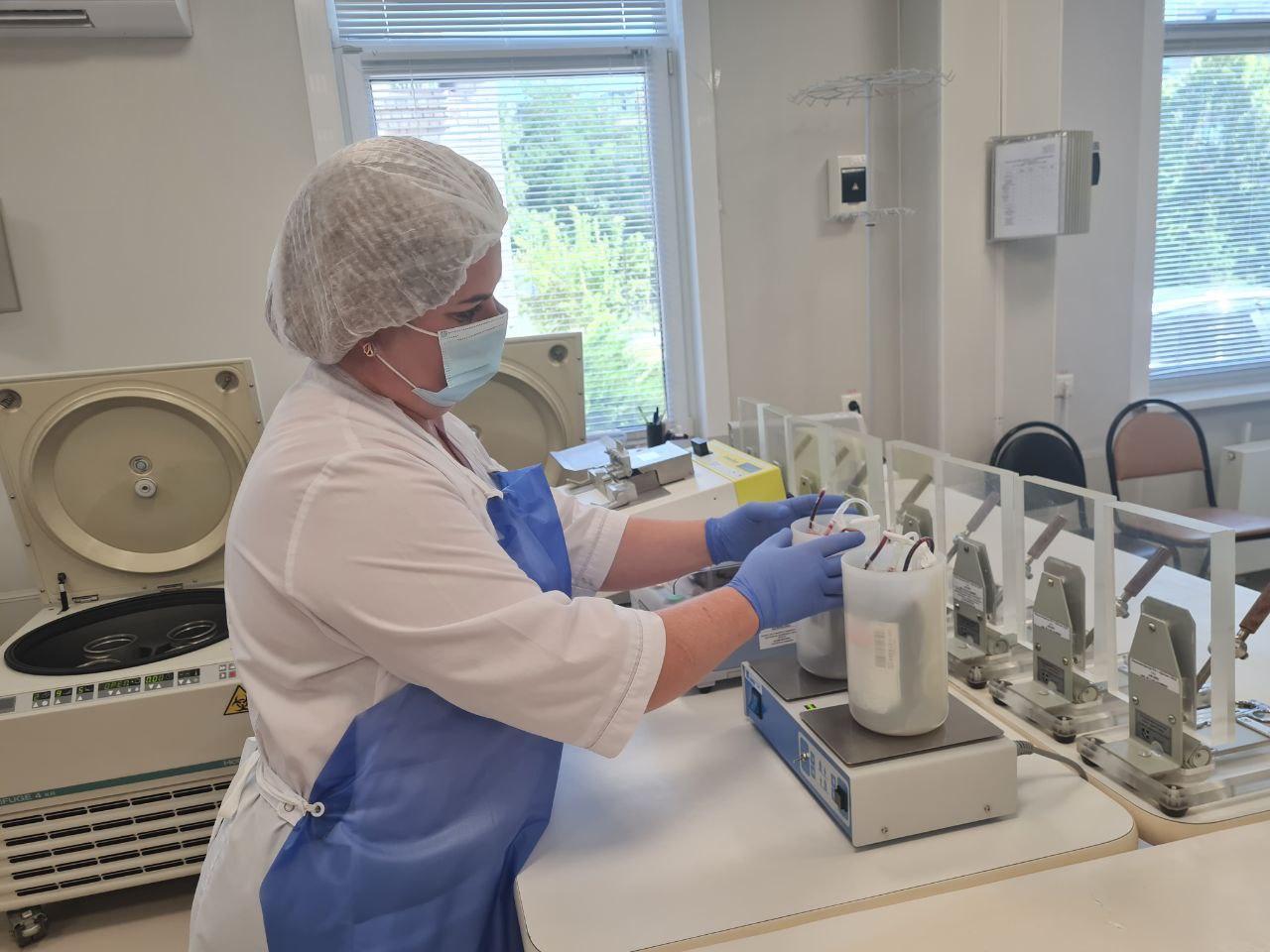 В пензенском центре крови появилось новое центрифужное оборудование