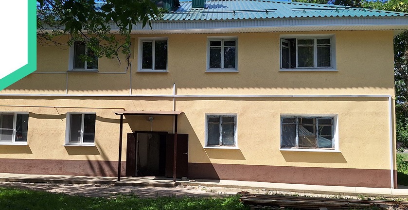 В Сердобске обновили фасад дома на улице Максима Горького