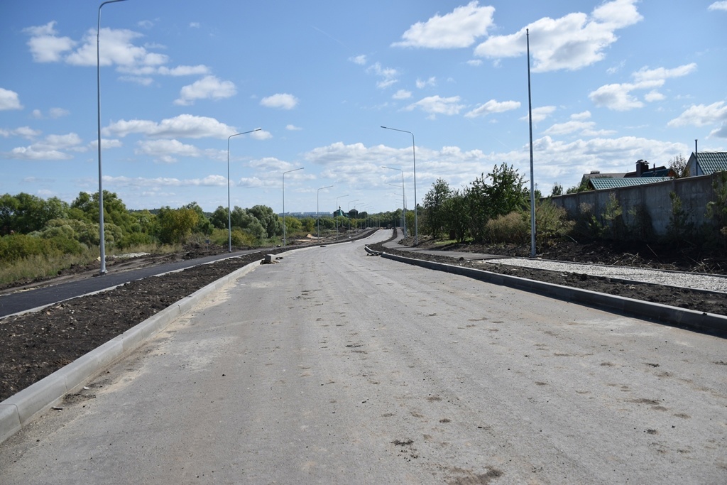 В Пензе строительство дороги севернее Лугометрии завершат до ноября