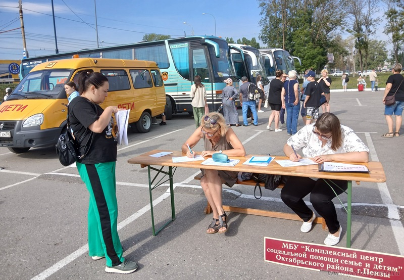Почти сто детей из нуждающихся семей Пензы отправились на отдых в загородные лагеря