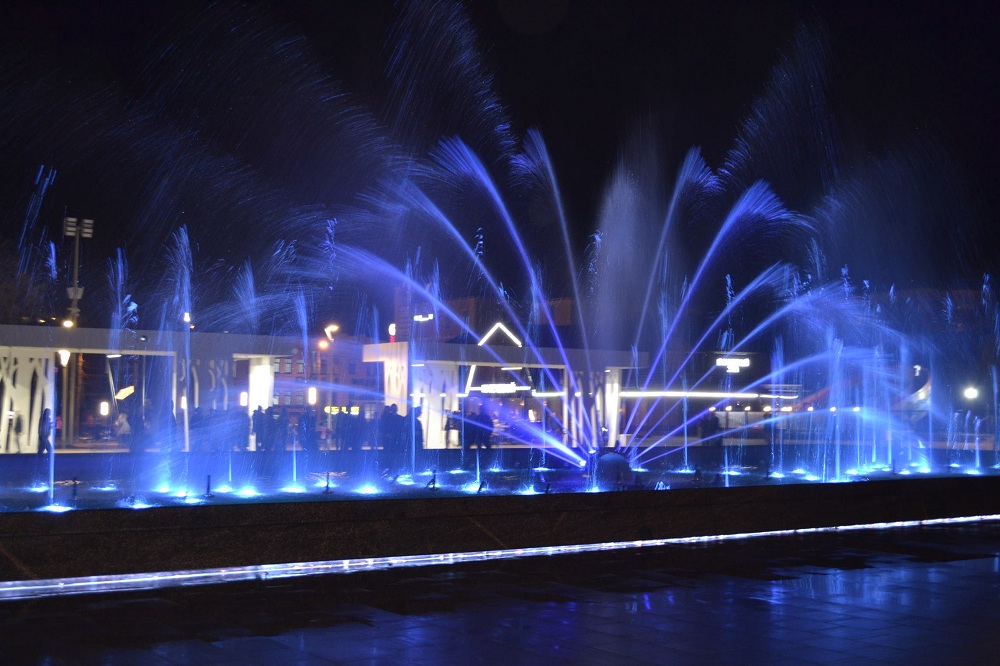 В День ВДВ в Пензе решили осушить светомузыкальный фонтан