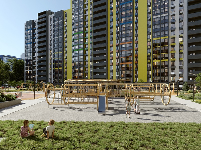 Желтый двор в Спутнике: детали проекта