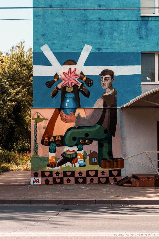 Работа пензенского художника вышла в финал фестиваля уличного искусства