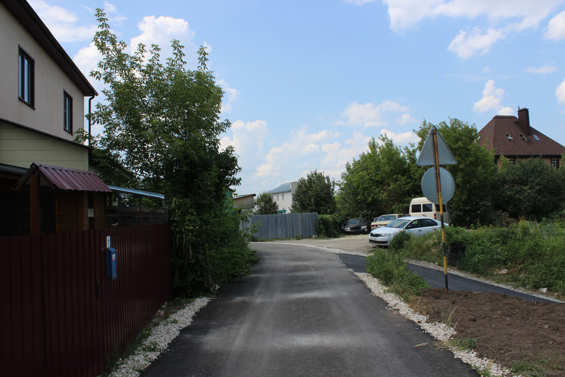 Почти полкилометра дороги по проезду Станюковича в Пензе отремонтировали по программе БКД