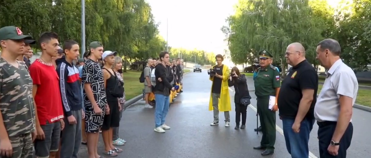 В Пензенской области 1 августа стартуют юнармейские сборы «Гвардеец»