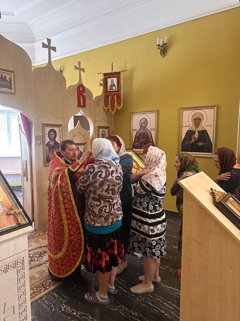 В психоневрологическом интернате в Пензенской области состоялась Божественная литургия