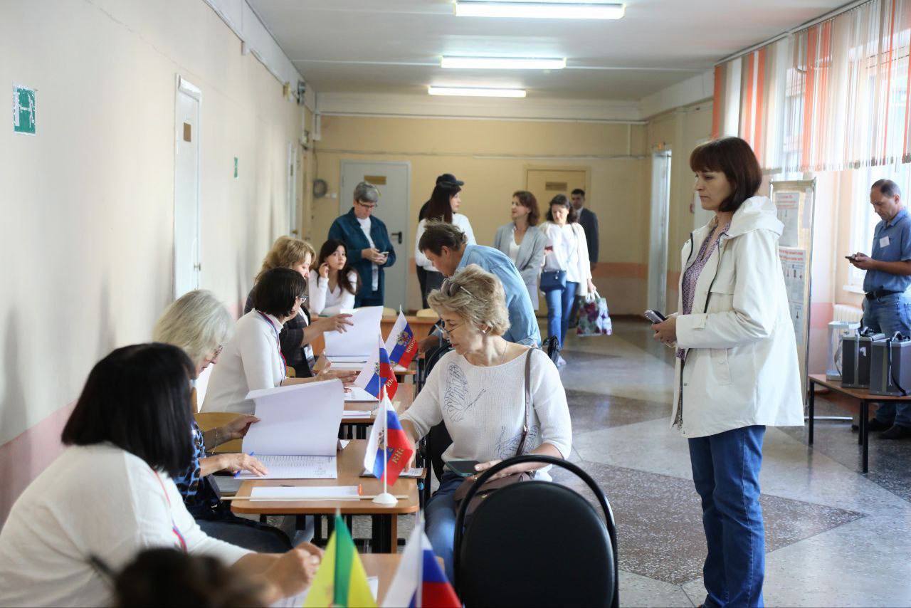 Олег Мельниченко проголосовал на выборах депутатов пензенской Гордумы