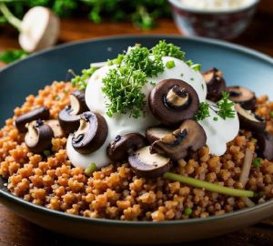 Ароматная гречка с курицей и овощами по-купечески