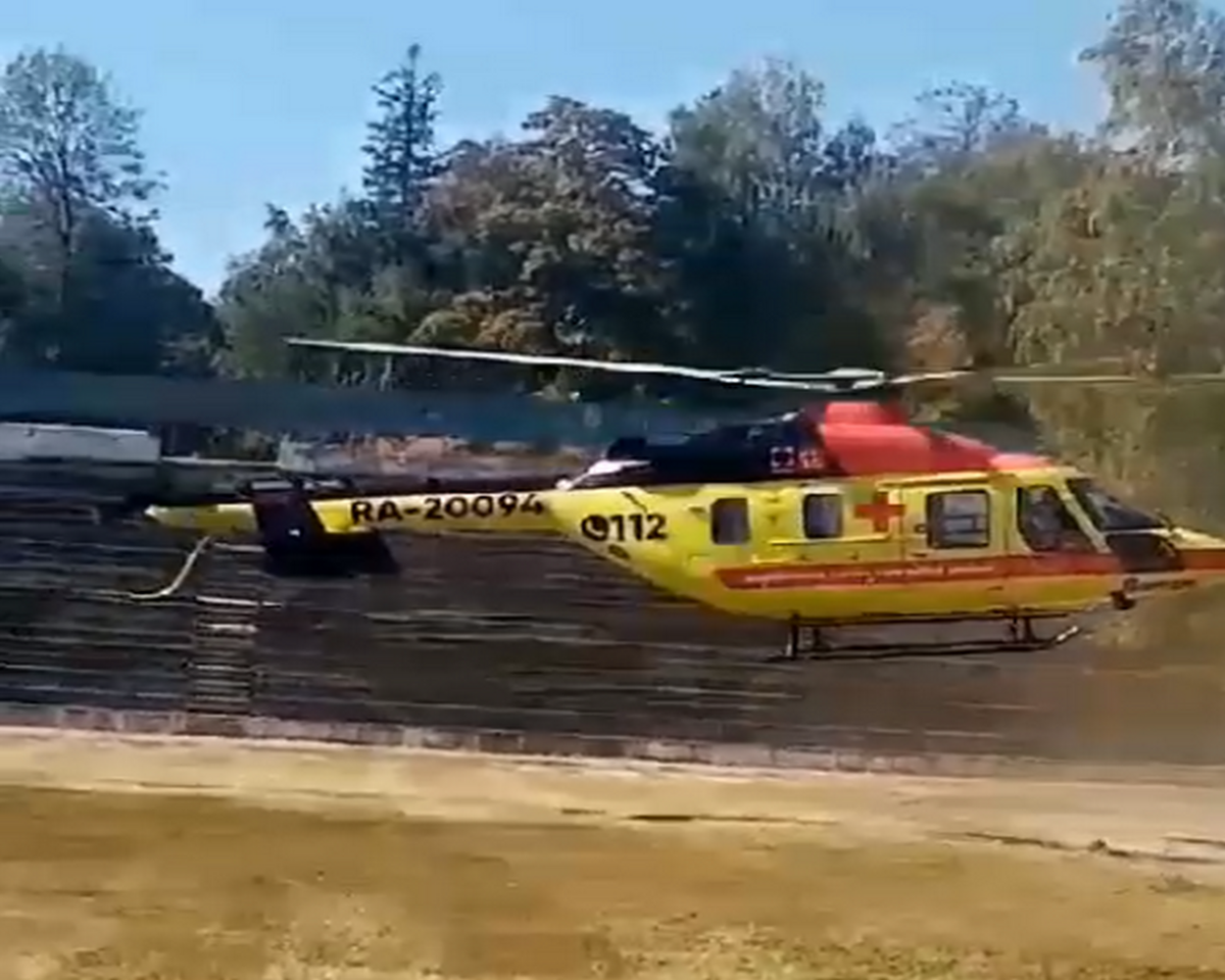 Из Кузнецкого района в Пензу на вертолете доставили пациента