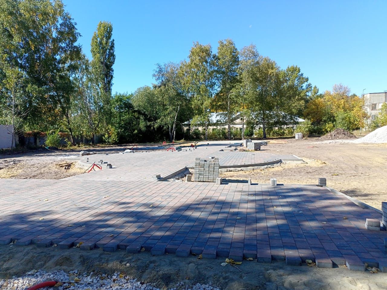 Стало известно, как идет обустройство сквера Семья в Сердобске