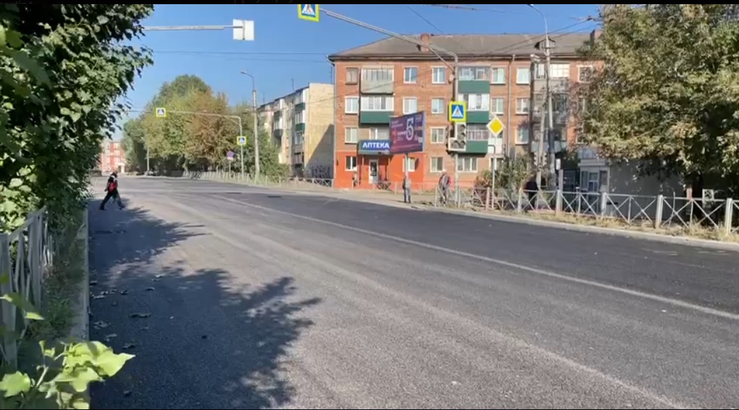 В Пензе завершили ремонт на улице Циолковского