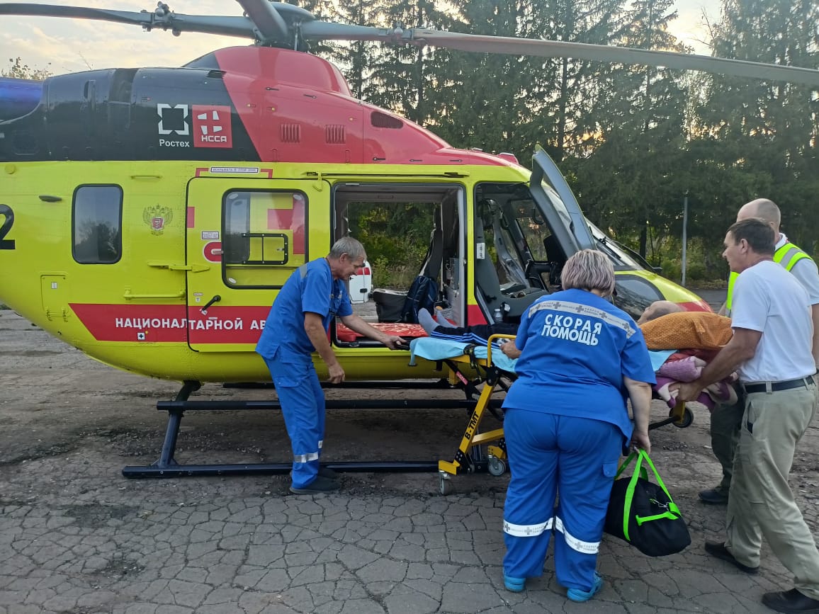 Пензенская санавиация доставила пациента с сердечной патологией из Кузнецка