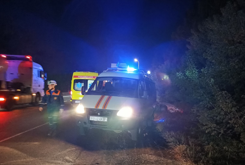 В Пензенской области спасатели помогли выбраться девушке, зажатой в автомобиле