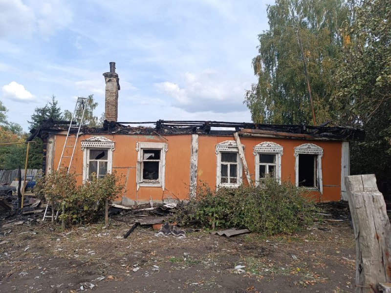 В Башмаковском районе пожар унес жизнь 47-летней женщины