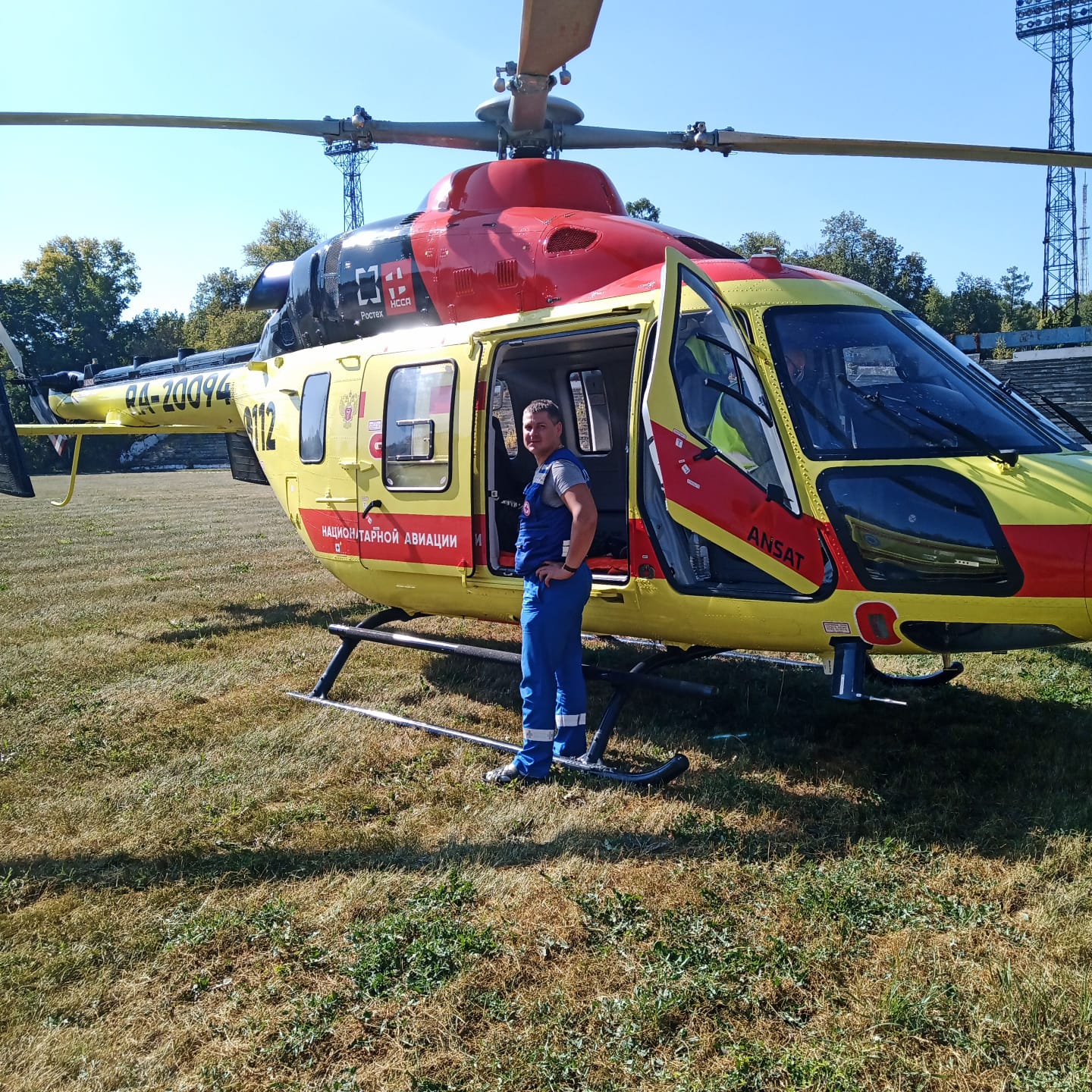 За два дня вертолет доставил в Пензу 4 экстренных пациентов