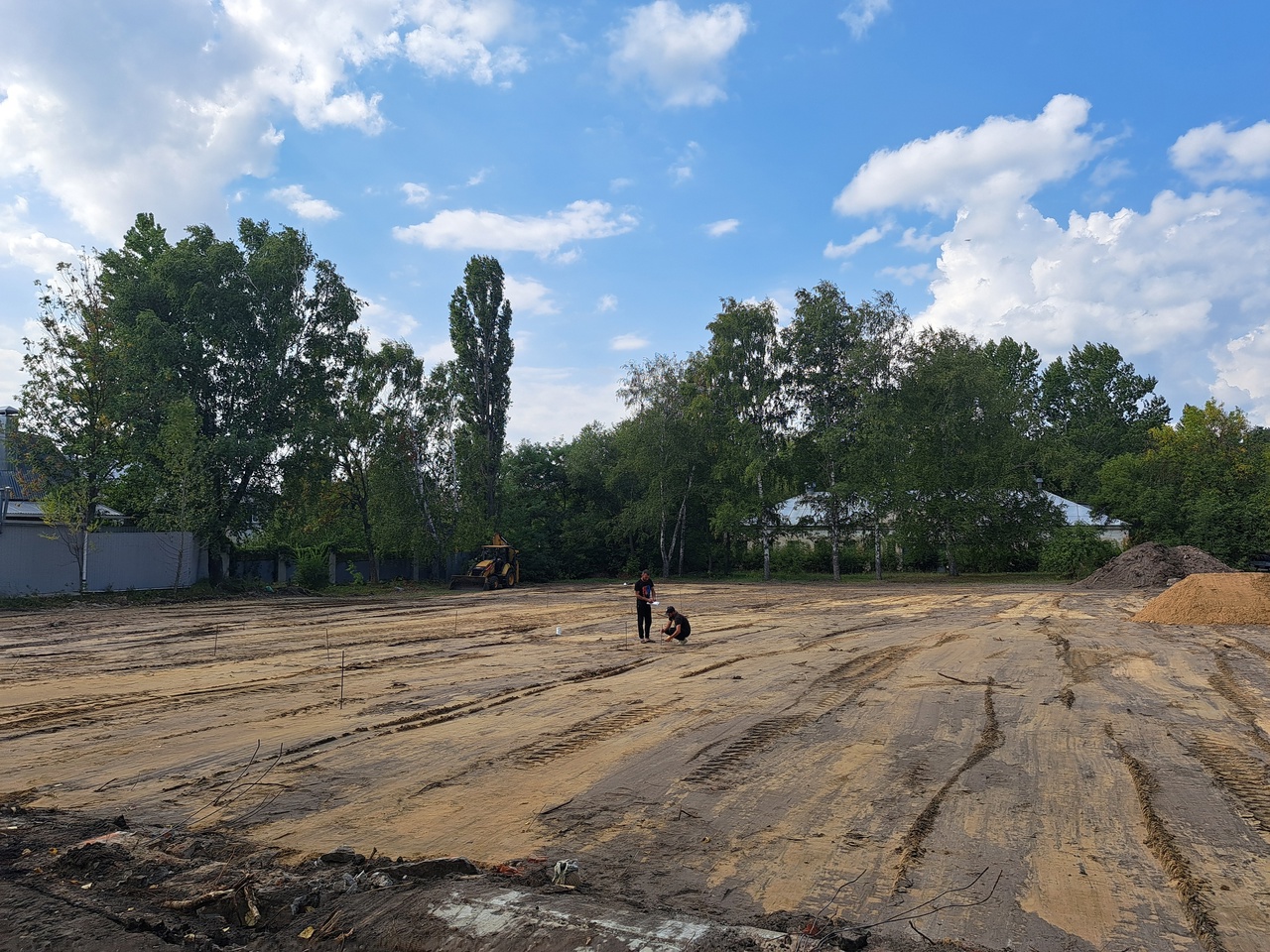 В Сердобске приступили к созданию сквера Семья