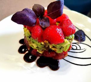 Шоколадный десерт из доступных продуктов à la panna cotta