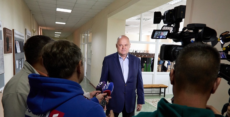 Вадим Супиков проголосовал на выборах депутатов Пензенской городской Думы