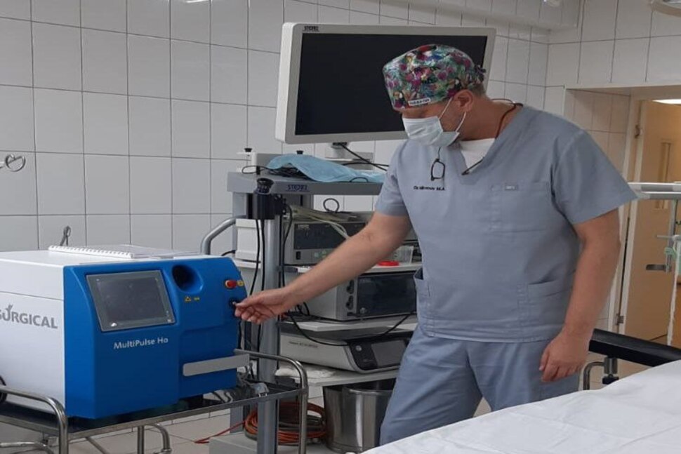 Пензенская областная больница получила современные урологические лазеры