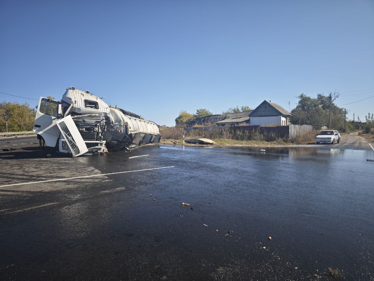 В Мокшанском районе восстановили движение на трассе М5 Урал