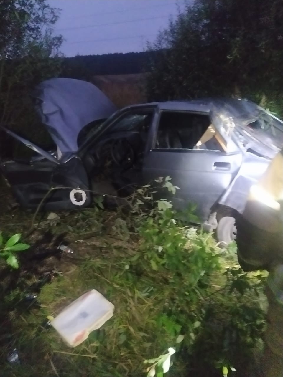 В Никольском районе в результате ночного ДТП погиб человек