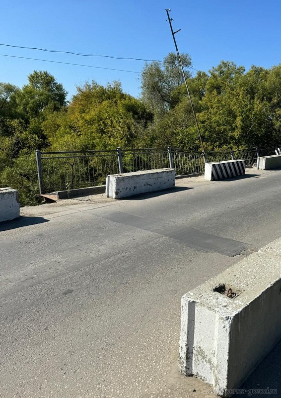 В Пензе капитально отремонтируют мост на улице Токарной