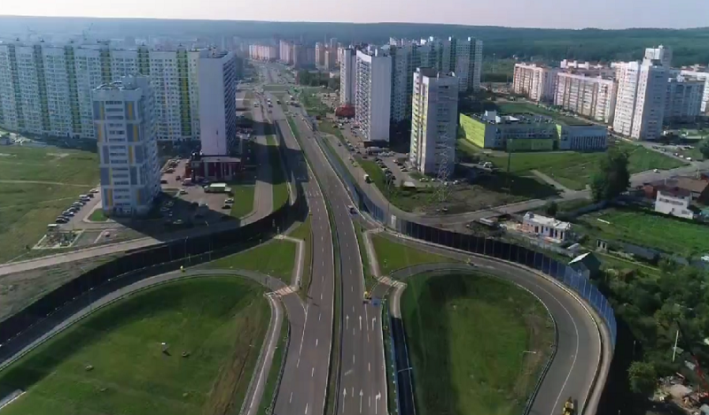 Пензенская развязка на трассе М-5 открыта в тестовом режиме