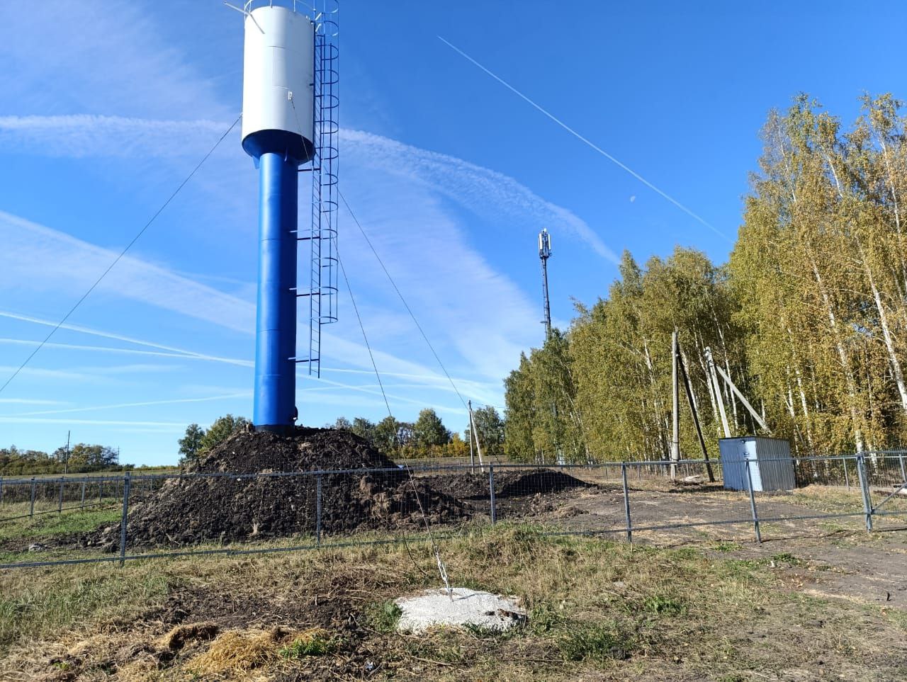 В Нижнеломовском районе завершили капремонт водонапорной башни