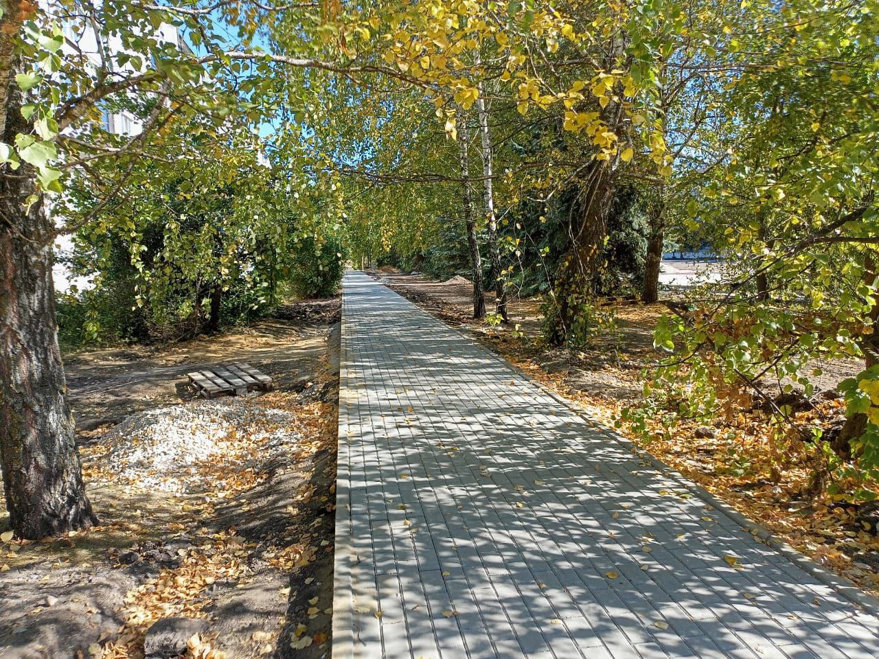 Как в Сердобске идет реновация сквера Ясенки