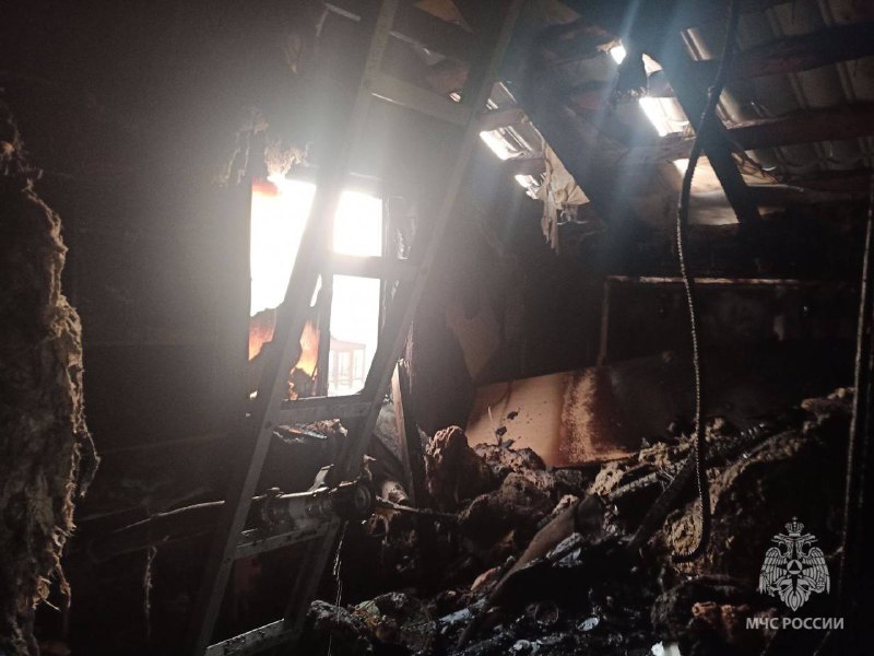 В Чемодановке 7-летний ребенок взял зажигалку и спалил свой дом