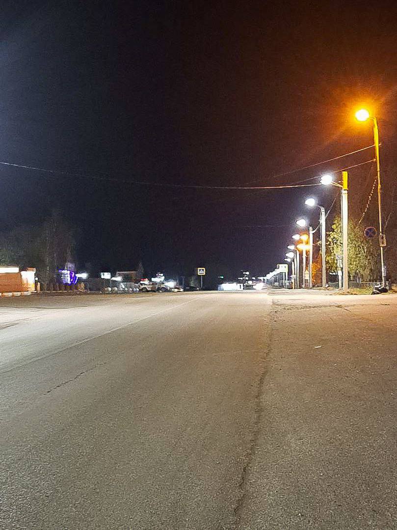 В Земетчино установили 160 светильников