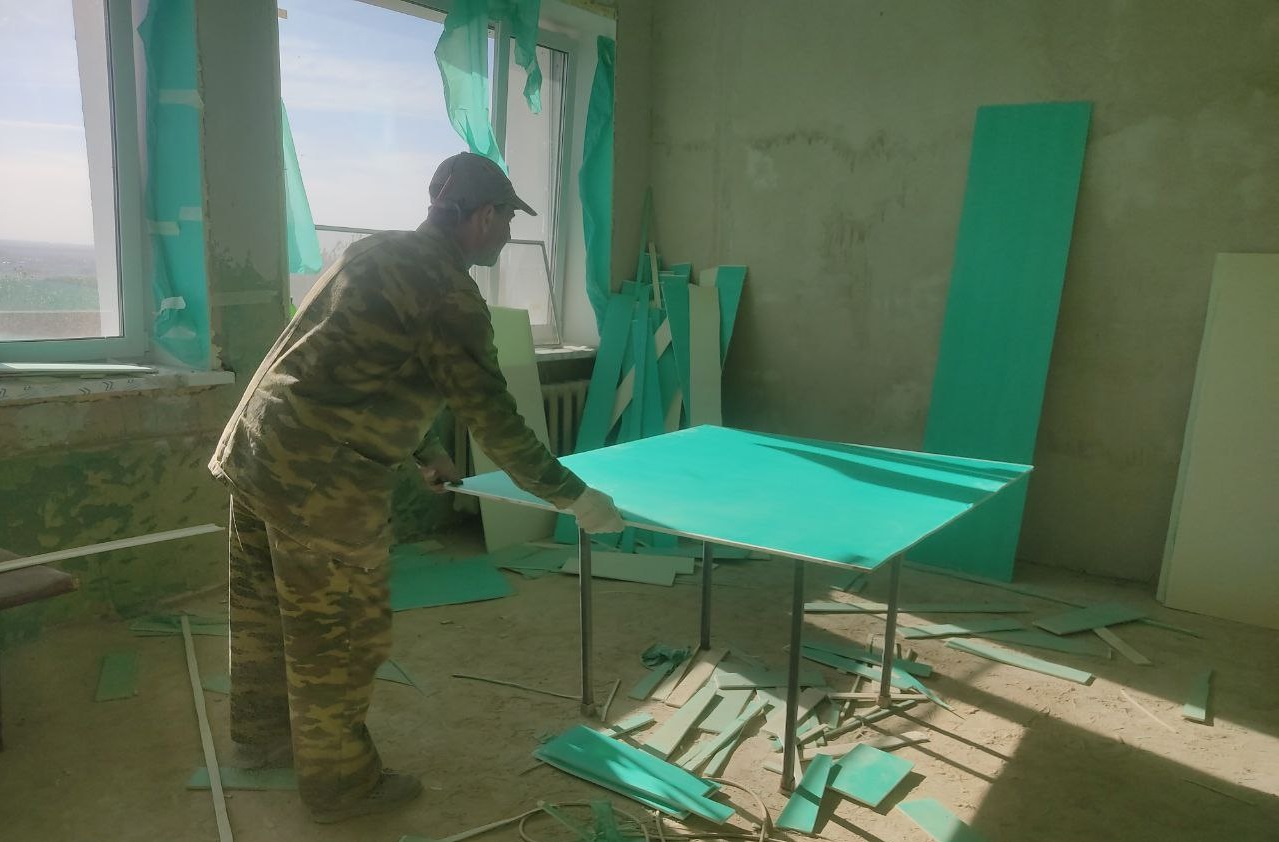 В Белинской районной больнице отремонтировали пятый этаж