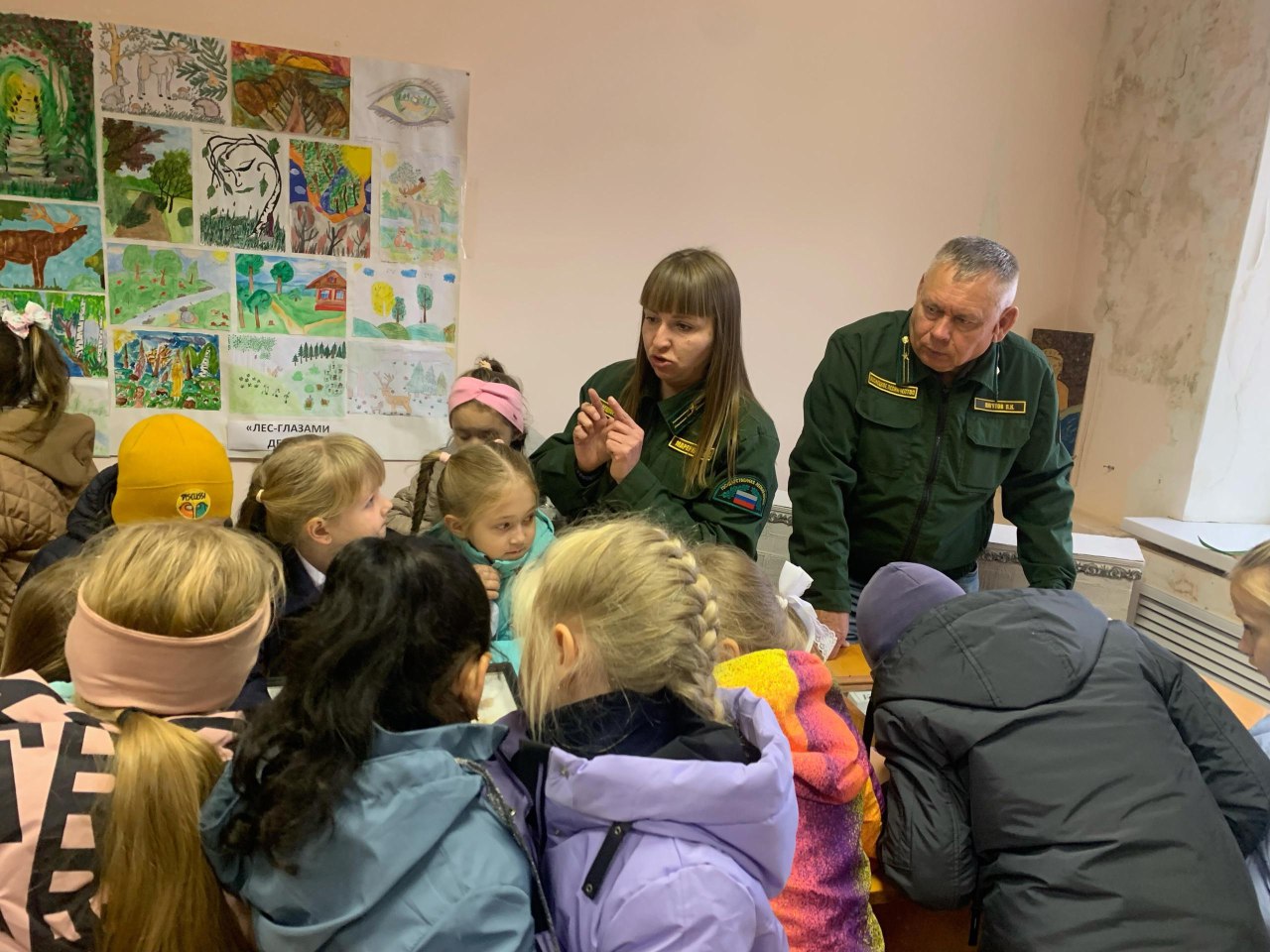 Кузнецким школьникам расказали, как уберечь лес от пожара