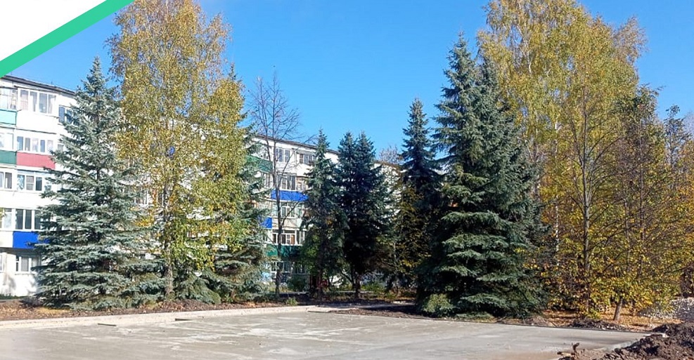 В сердобском сквере Ясенки залили фундамент для центральной площадки