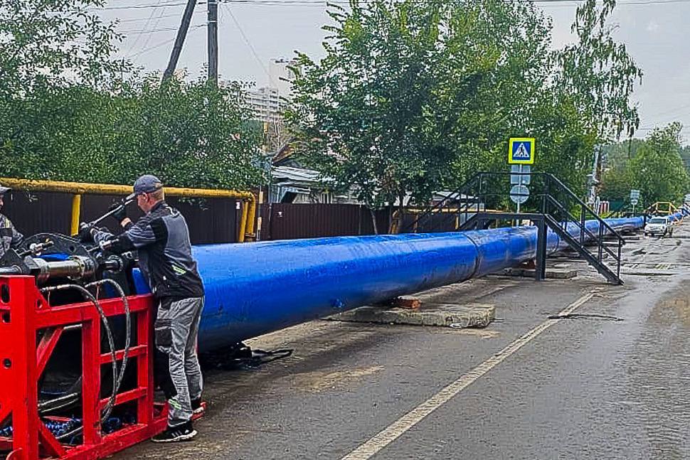 В Пензе построили канализационный коллектор для новых микрорайонов