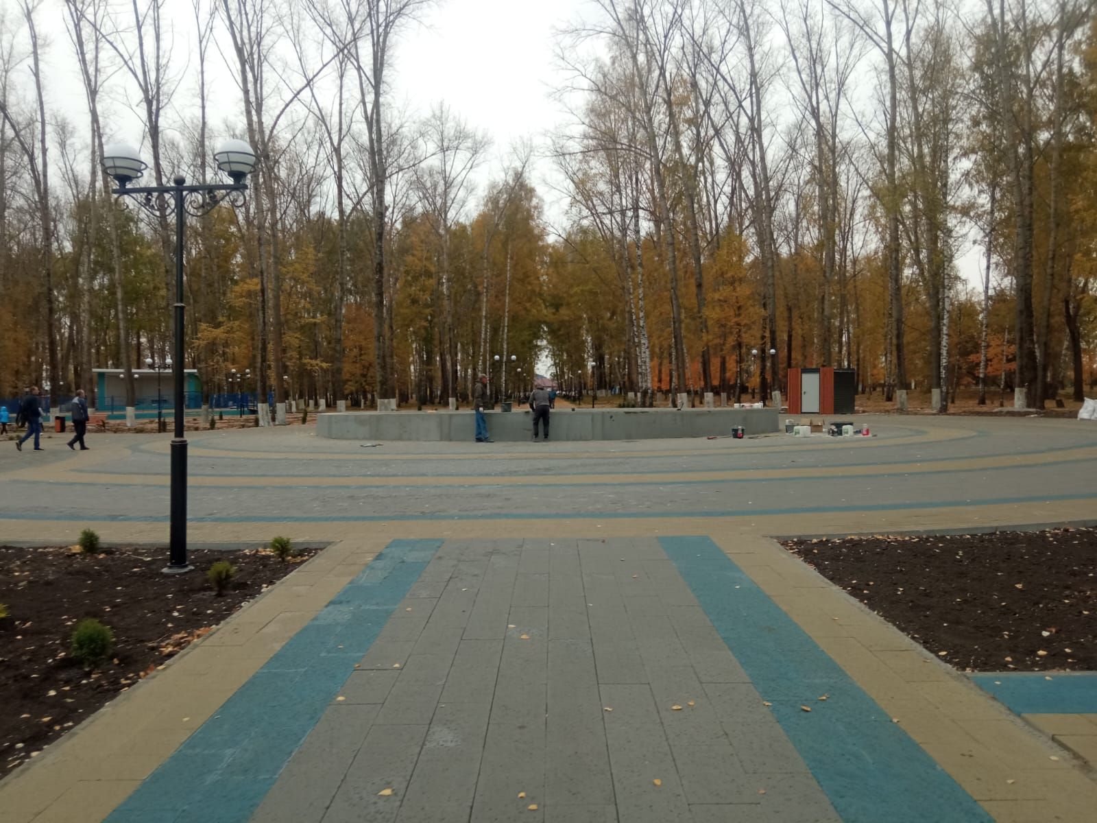 Каменка готовится к открытию обновленного Центрального парка