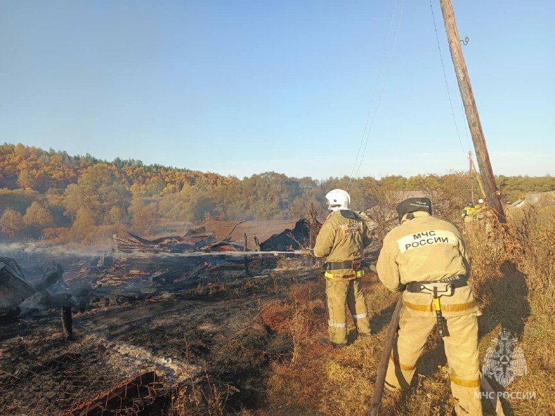 В Пензенской области потушили 20 пожаров, пострадал 63-летний мужчина