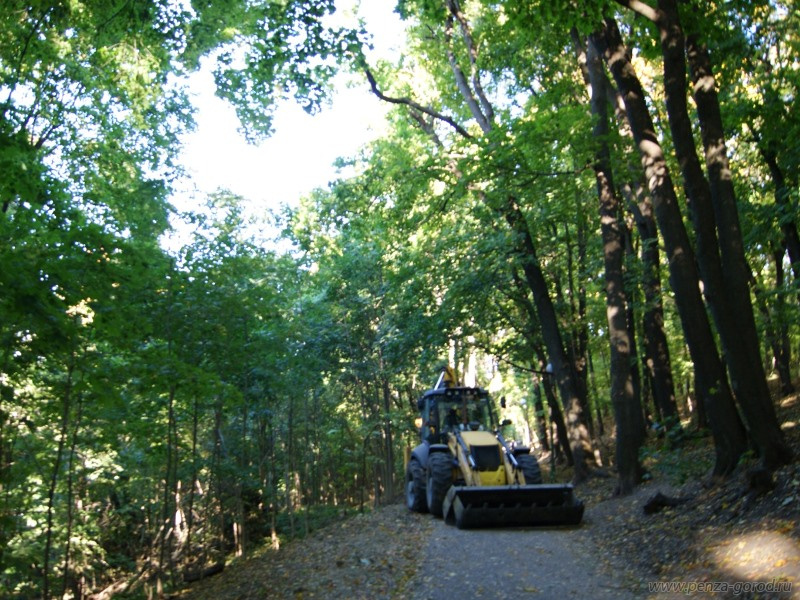 В Пензе Тропу здоровья закрыли на ремонт